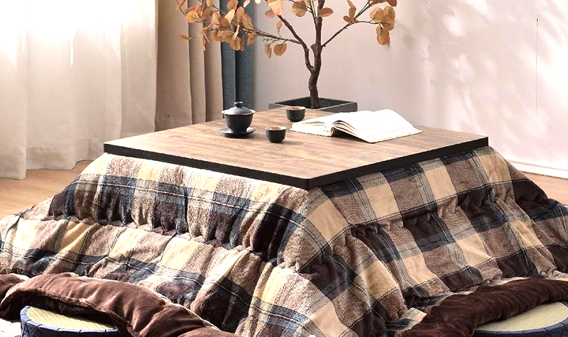 table-chauffante-japonaise-1 Table chauffante japonaise - Kotatsu