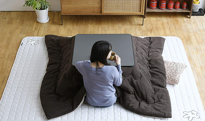 Table chauffante japonaise - Kotatsu - Table japonaise